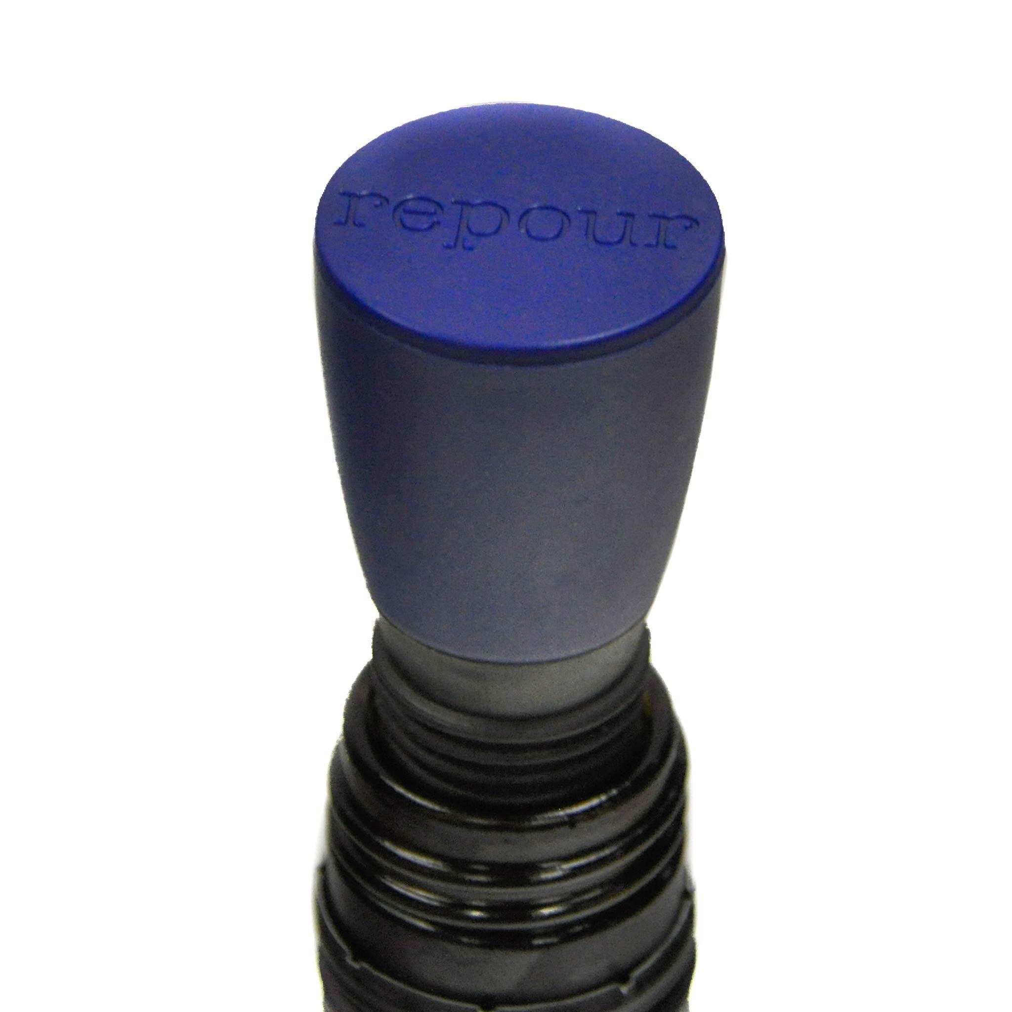 Repour Wine Saver 4-Pack - Premium Wine Preserver Stopper with Oxygen Removal Technology for Fresh Wine - Perfect for Home Bars, Parties & Wine Storage
