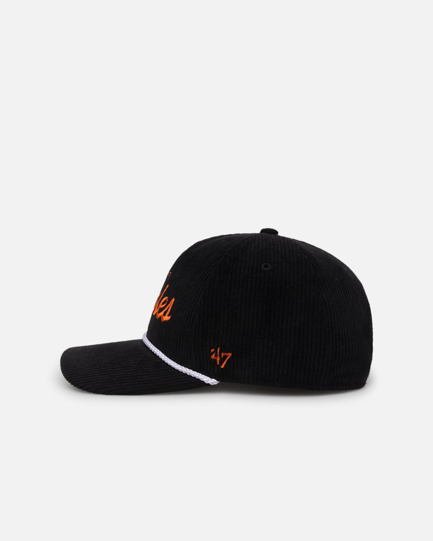 47 Brand Baltimore Orioles MLB Opening Day Snapback Hat - Black Adjustable Crossrope Hitch Baseball Cap for Men & Women - Perfect for Games, Fan Gear & Streetwear Fashion