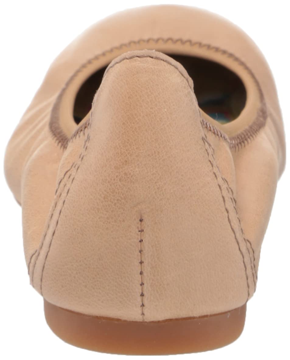 Journee Collection Women's Comfortable Ballet Flats - Lightweight Slip-On Shoes for Work, Travel & Everyday Wear