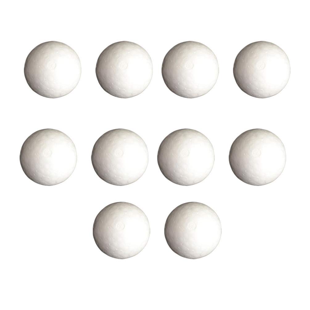 10Pcs 10cm White Smooth Polystyrene Foam Balls for DIY Crafts, School Projects, Home Decor & Floral Arrangements - ABOOFAN Styrofoam Craft Supplies