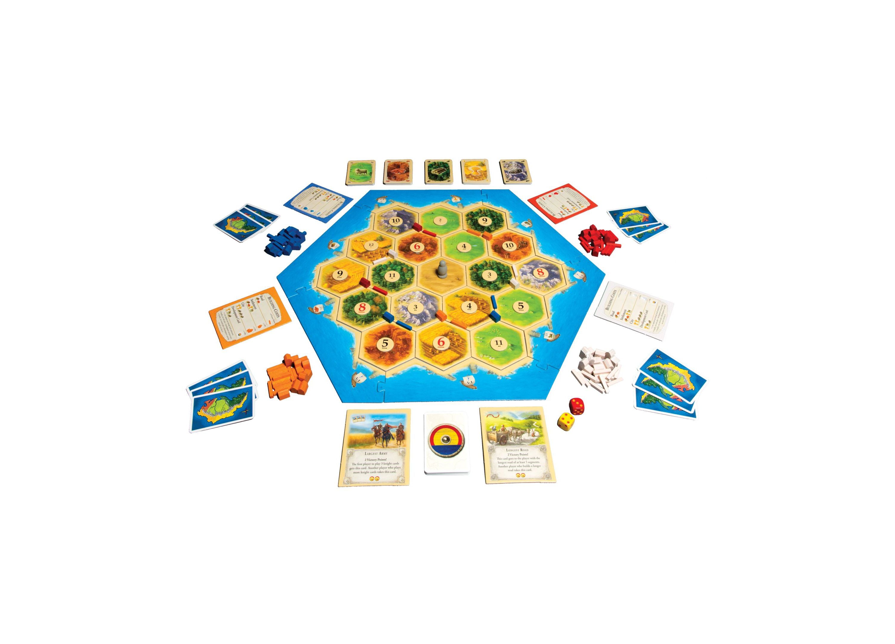 Catan Board Game: 5th Edition Strategy Game for Adults & Families - Perfect for Game Nights, Parties & Family Bonding