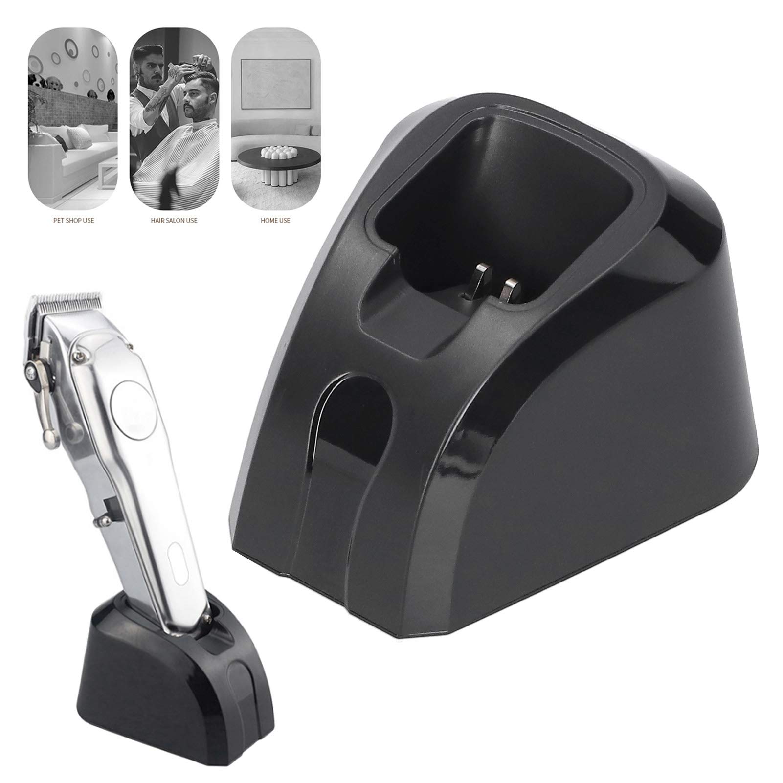 WAHL Electric Hair Clipper Charging Stand | Replacement Charger Base for WAHL Trimmers | Perfect for Home Barbering & Salon Use