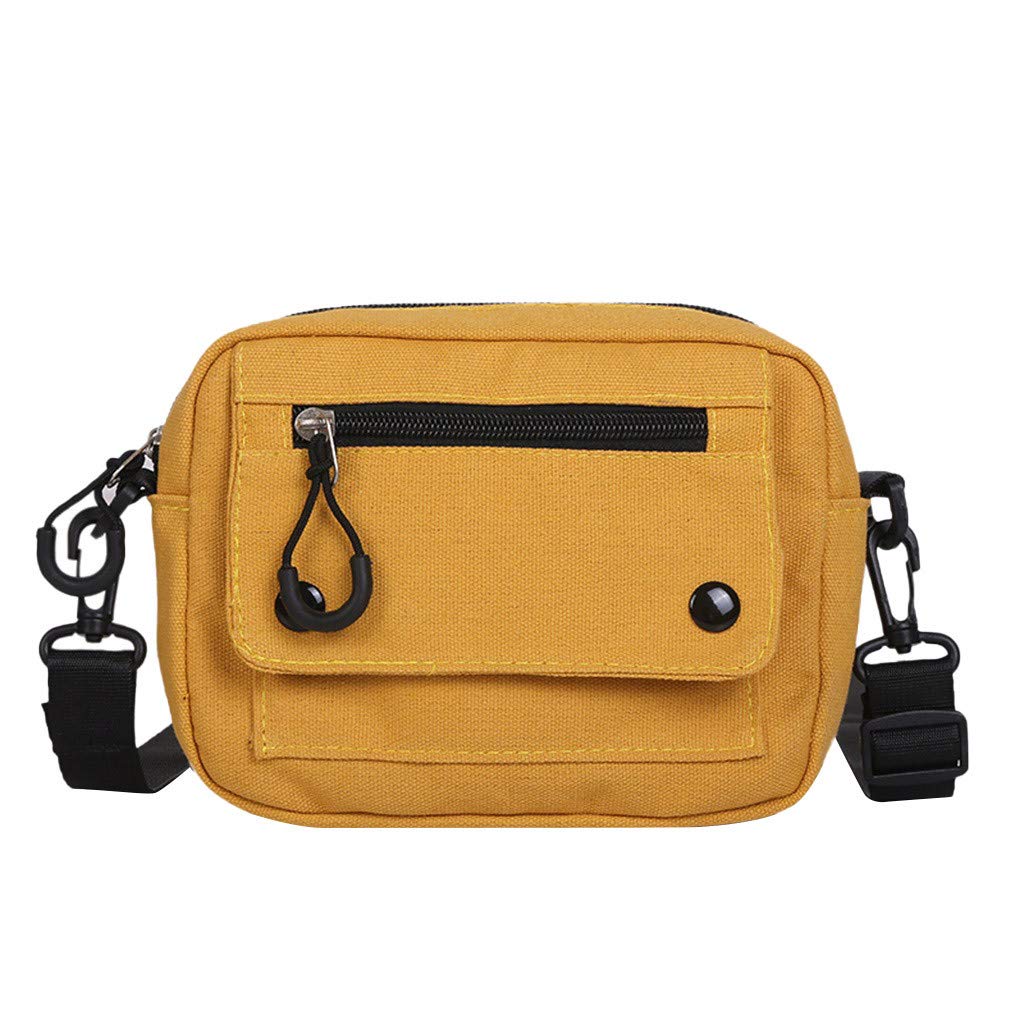 Supernatural Canvas Messenger Bag for Women - Stylish Casual Shoulder Bag with Zipper, Perfect for Outdoor, Travel & Daily Use