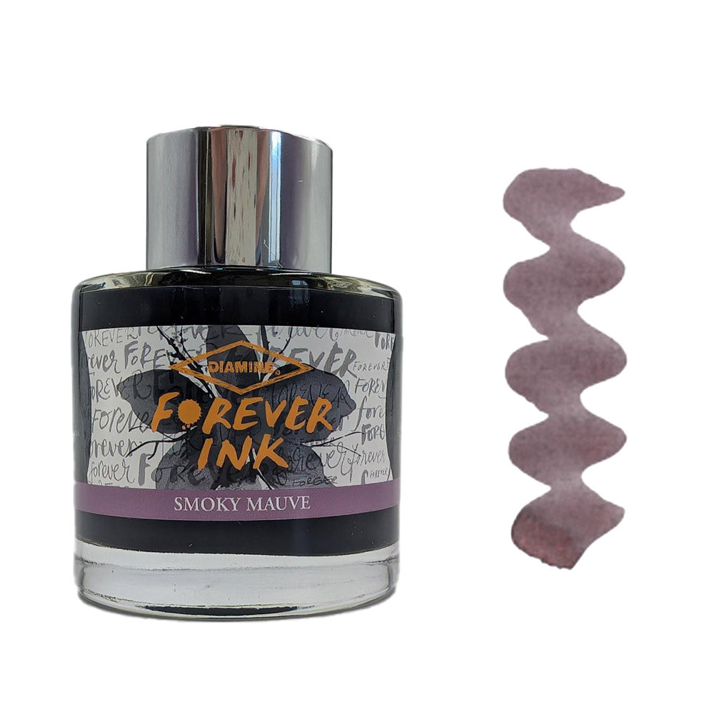 Diamine Forever Ink - Permanent Pigment Fountain Pen Ink, 50ml Bottle - Ideal for Calligraphy, Journaling & Professional Writing