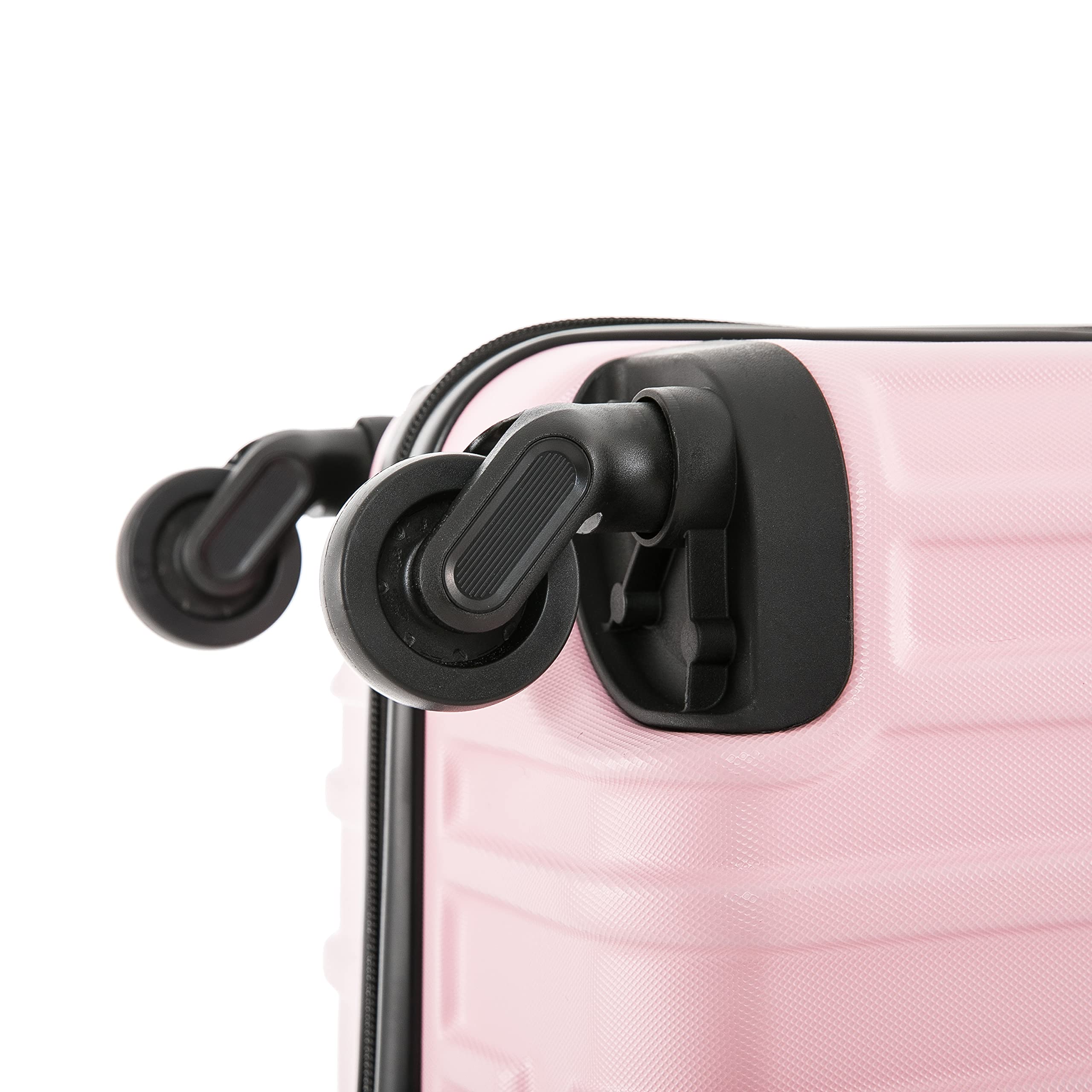 VASTY 20-Inch Lightweight Hardshell Spinner Luggage - Durable Carry-On Suitcase with Trolley Handle & 360° Wheels (Pink) | Perfect for Air Travel, Weekend Getaways & Business Trips