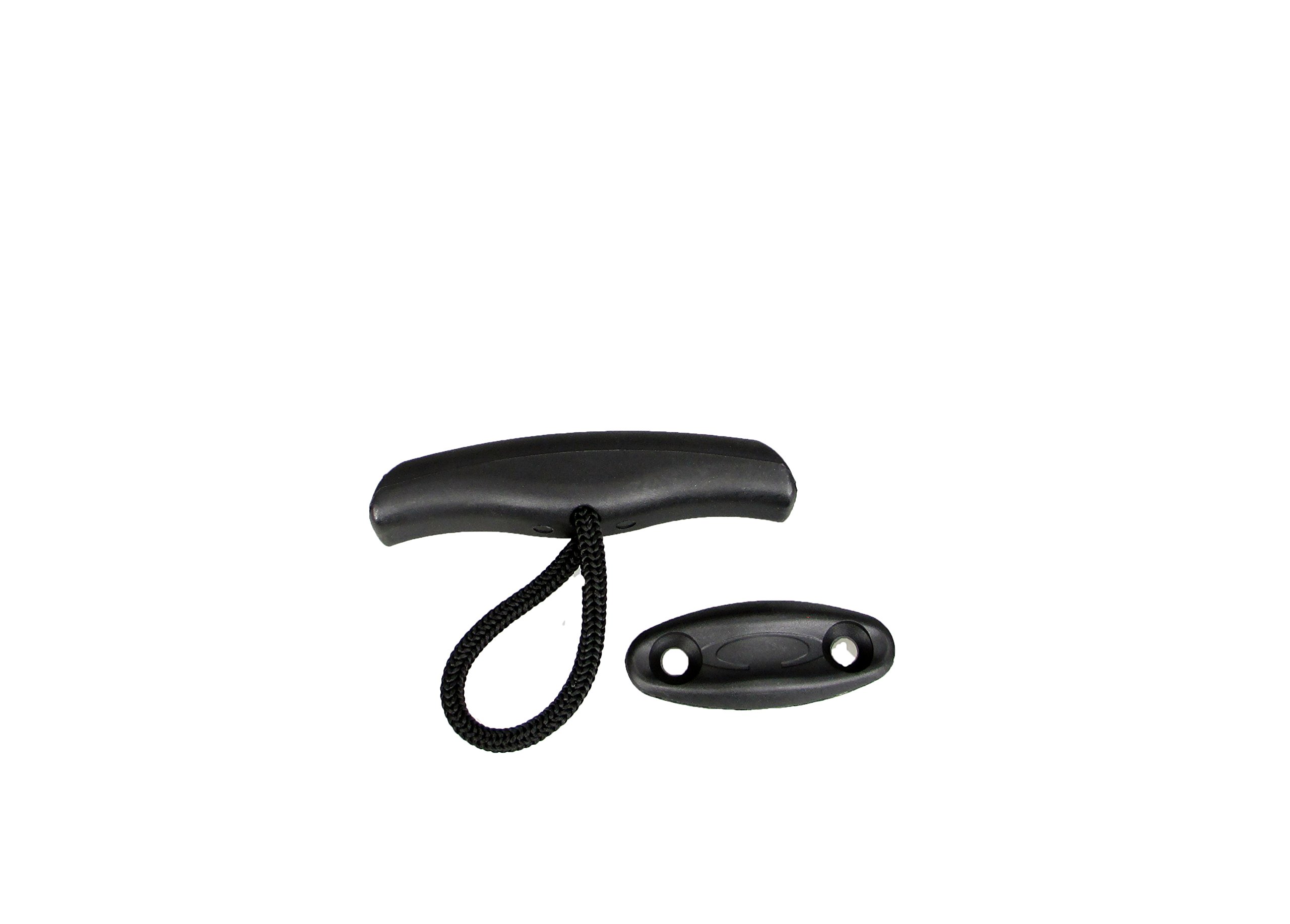 Pactrade Marine 2-Piece Kayak Canoe Carrying Handles with 4mm Rope - Durable Plastic Toggle Pull Handles for Easy Boat Transport - Perfect for Kayaking, Canoeing & Marine Activities