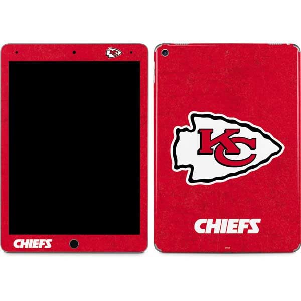 Officially Licensed NFL Kansas City Chiefs Distressed Design Skin Decal for iPad Air 2 | Protective Vinyl Sticker Cover | Perfect for Football Fans, Game Days & Home Decor