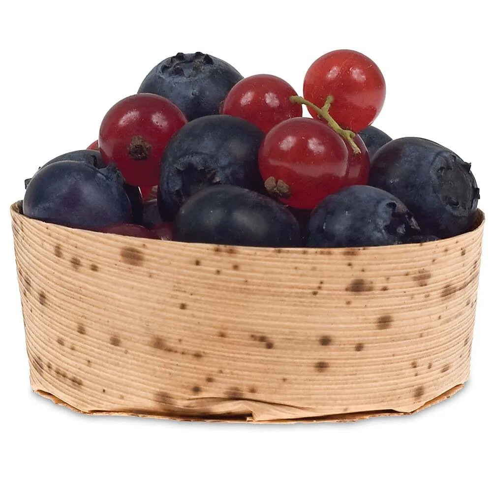Eco-Friendly Bamboo Leaf Dish - 2.25 Inch Diameter x 0.75 Inch High - Perfect for Sushi, Appetizers & Party Snacks | Sustainable Tableware for Home & Restaurant Use
