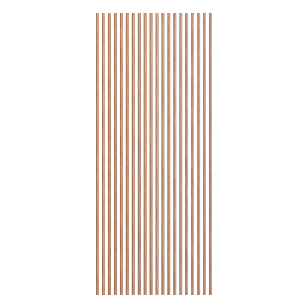 Premium Stain-Grade Hardwood Slats - Concave Design for Custom Furniture & DIY Projects - Perfect for Cabinets, Shelving, and Home Decor