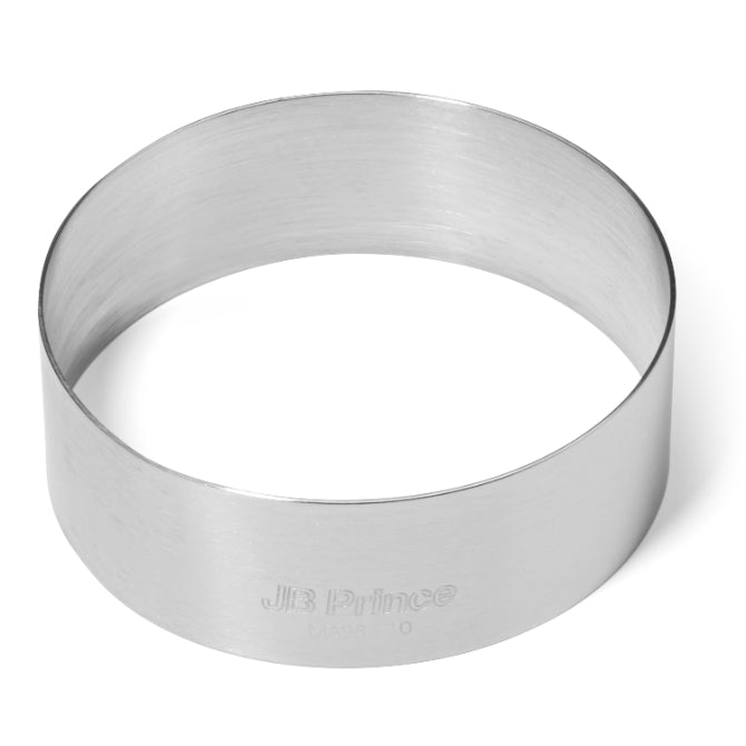 JB Prince Premium Seamless Stainless Steel Ring - 1.38 Inch Height - Durable & Hypoallergenic Jewelry for Men & Women - Perfect for Weddings, Anniversaries & Everyday Wear