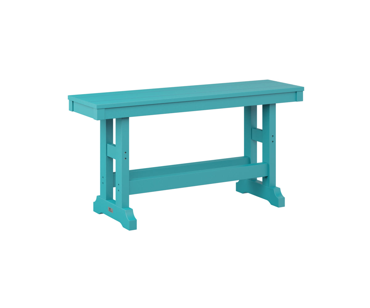 Berlin Gardens Garden Classic 44-Inch Counter Height Bench - Outdoor Dining & Bar Stool for Patio, Deck, or Backyard
