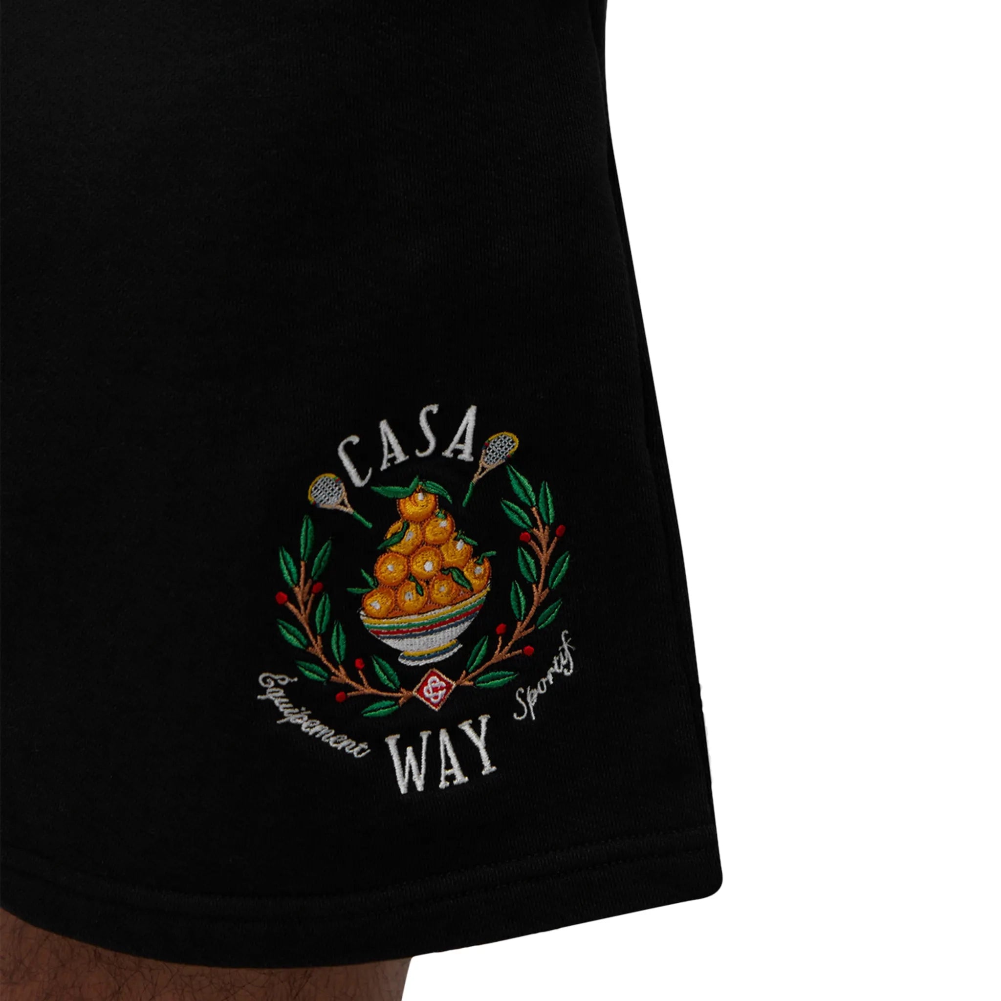 Casablanca Casa Way Black Shorts for Women - Comfortable High Waisted Stretch Shorts for Summer, Workout & Casual Wear