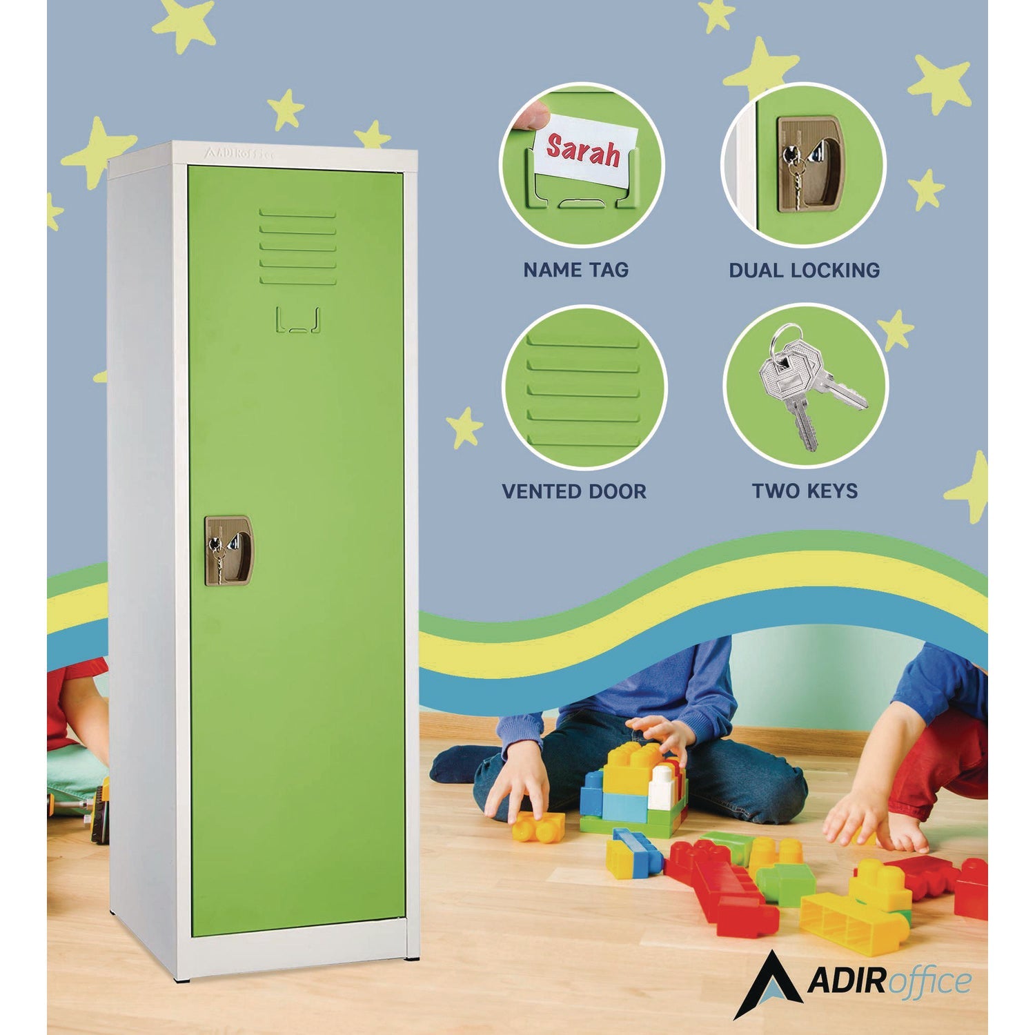 Steel Storage Locker with 1 Compartment - 15