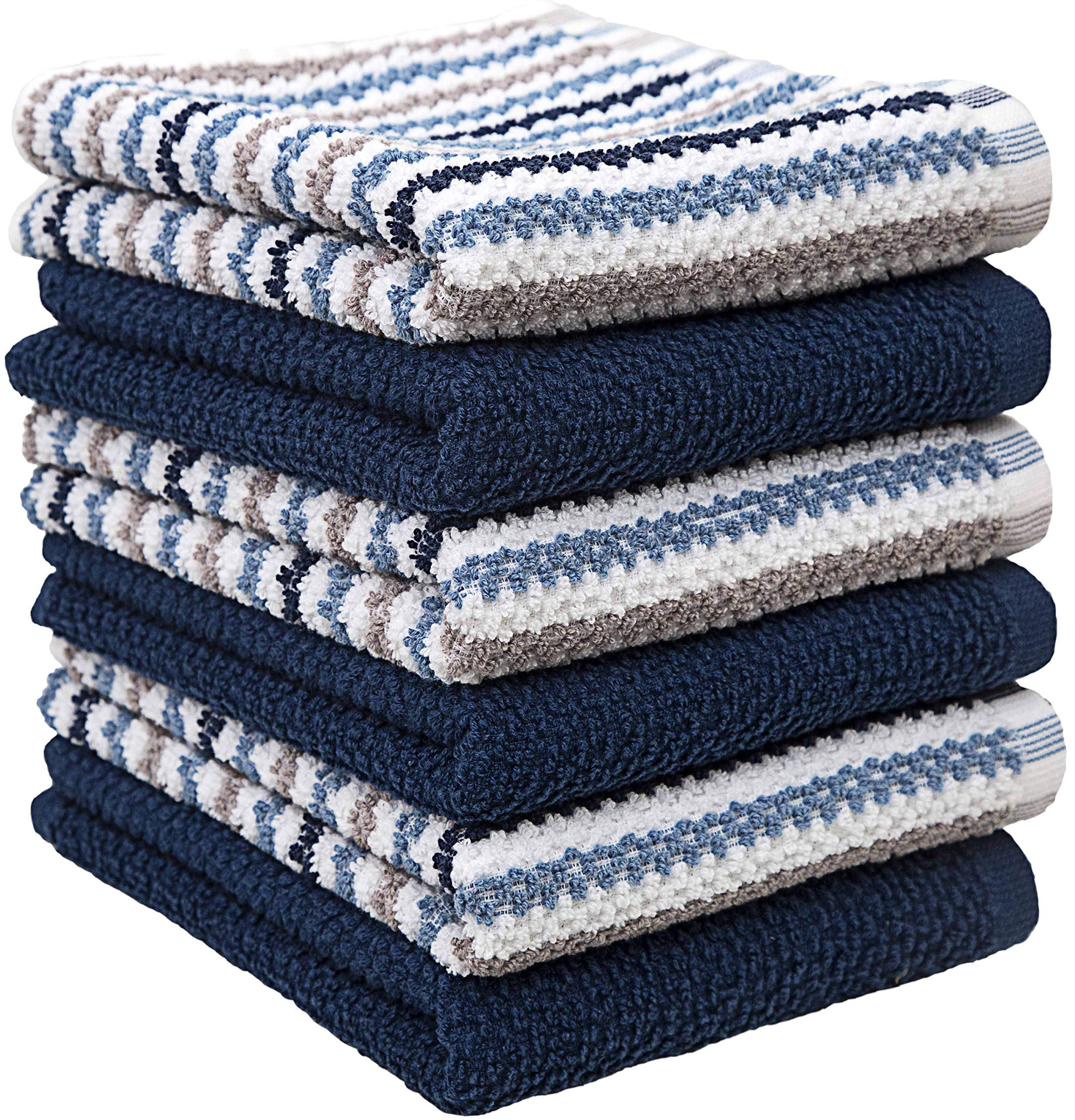 Premium Cotton Kitchen Towels Set of 6 (16