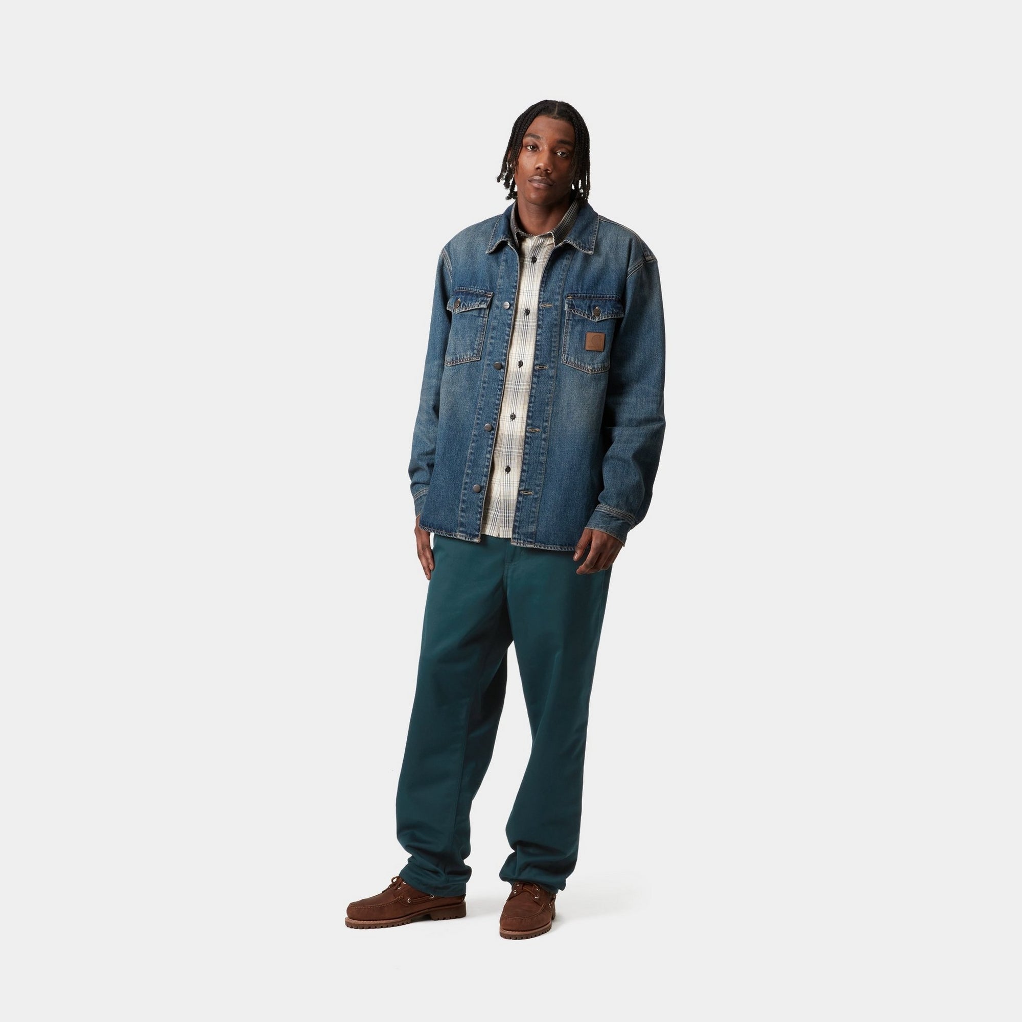 Simple Pant | Deep Lagoon - Comfortable Casual Pants for Women, Perfect for Everyday Wear, Office, and Relaxing at Home