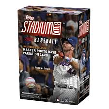 2022 Topps Stadium Club Baseball Blaster Box - 24 Packs with Exclusive Chrome Cards | Collectible Baseball Trading Cards for Fans & Investors | Perfect for Gifts, Collections, and Game Nights