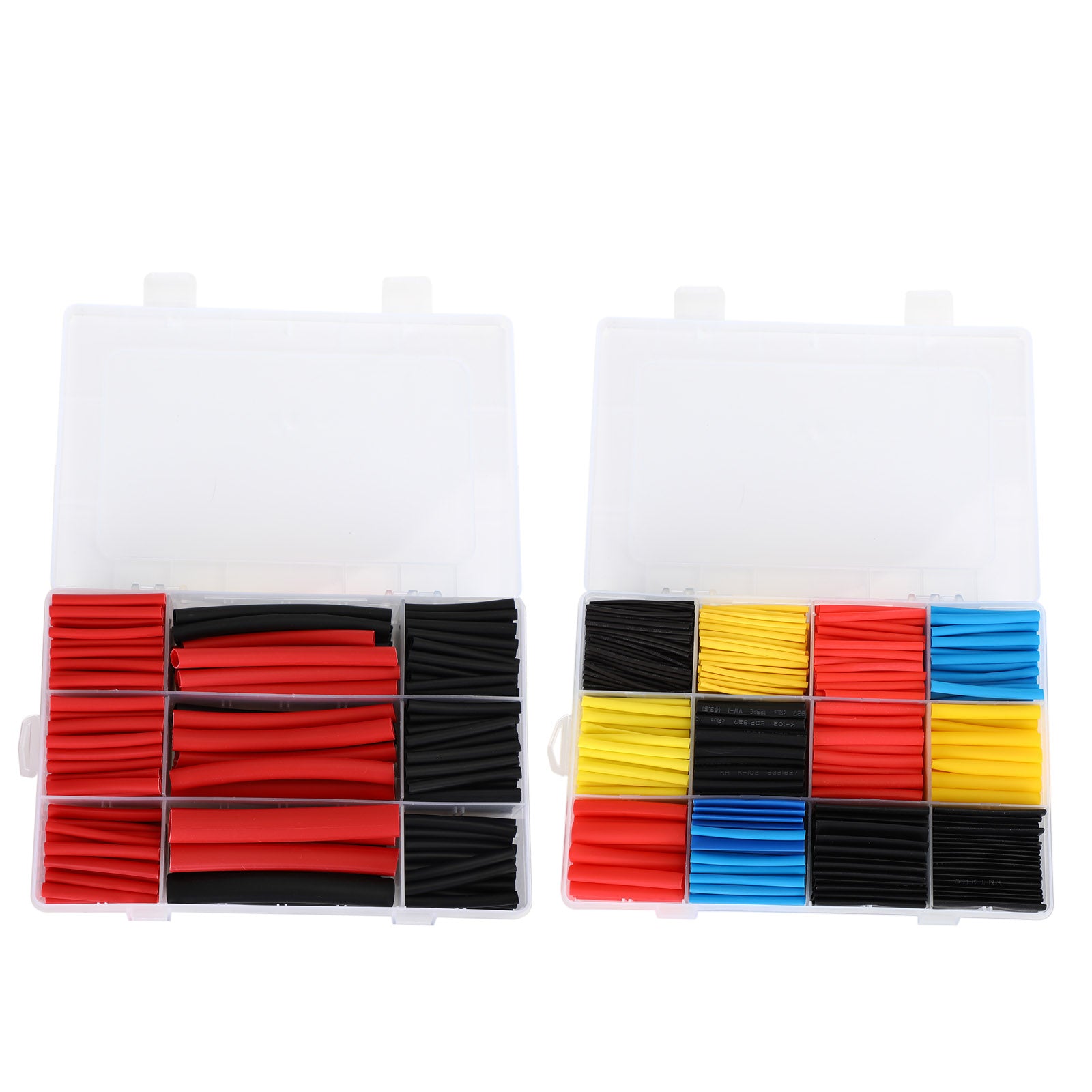 1080Pcs Heat Shrink Tubing Kit - Waterproof Insulated Wire Wrap Sleeves for Electrical Wiring, DIY Projects & Automotive Repairs (Assorted Sizes & Colors) - Perfect for Home, Office and Industrial Use
