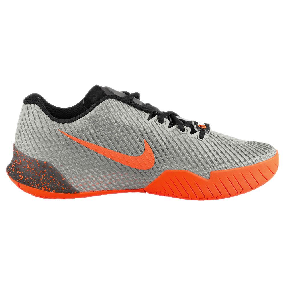 Nike Men's Air Zoom Vapor 11 Tennis Shoes - Premium Lightweight Running Sneakers in Pure Platinum/Hyper Crimson for Court & Casual Wear