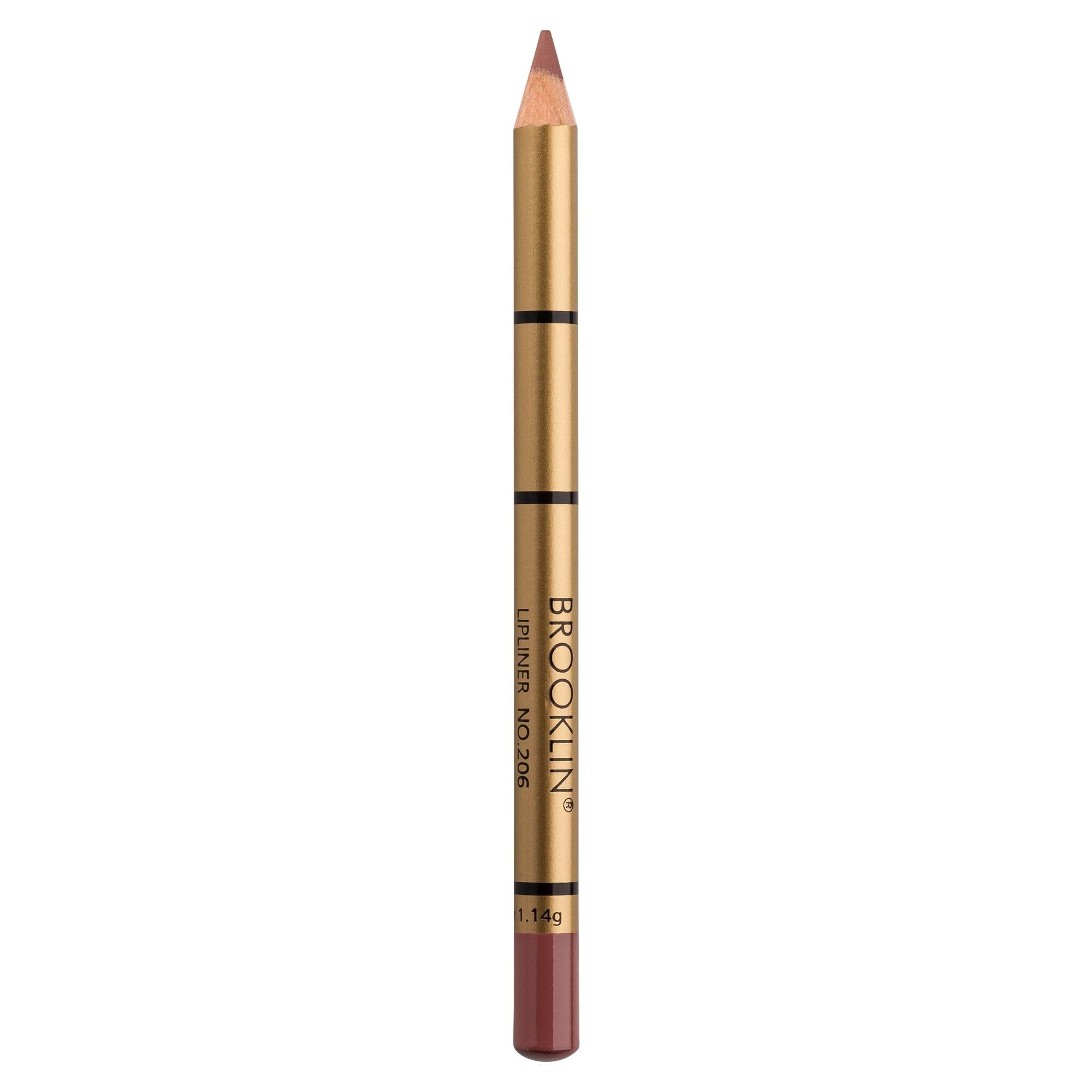 IMPALA | Waterproof Long-Lasting Lipstick in Rose Brown Shade 206 | Smudge-Proof Lip Liner & Lipstick | All-Day Wear for Work, Parties & Special Occasions