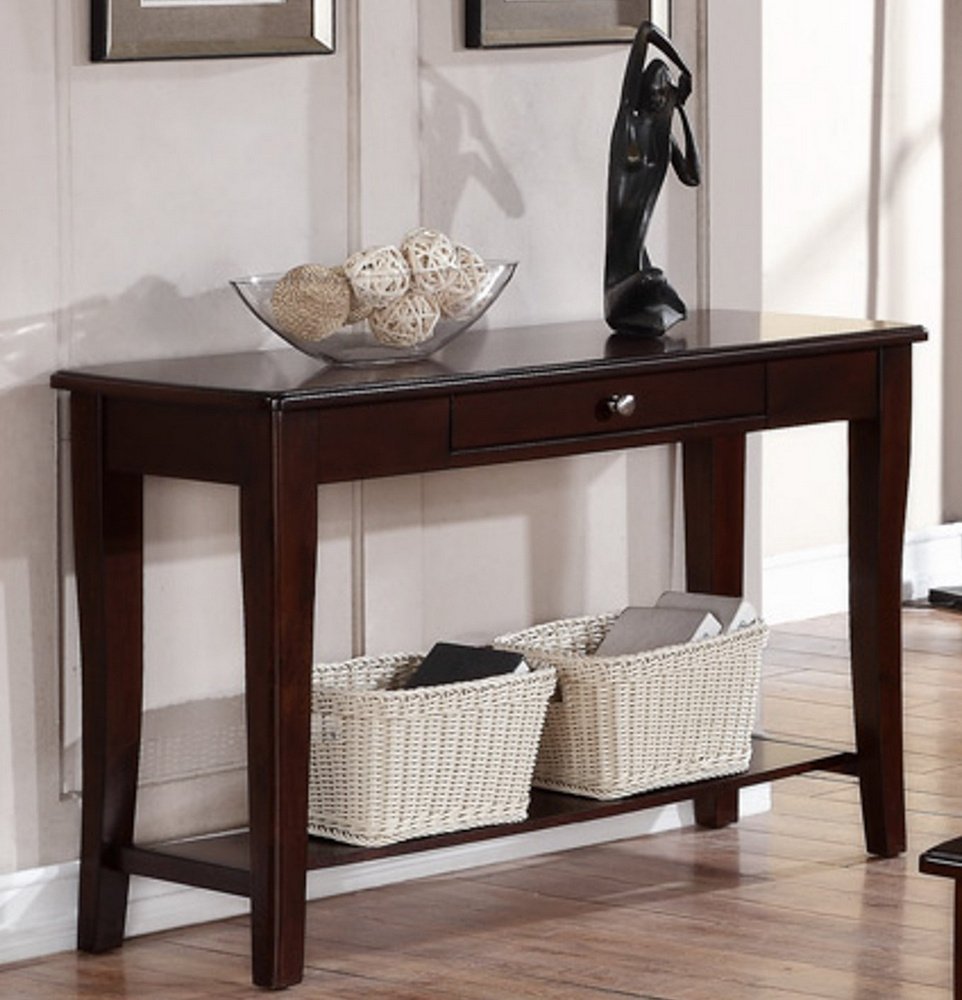 Poundex Sofa Tables - Stylish Multicolor End Tables for Living Room, Bedroom & Office - Perfect for Coffee, Books & Decor