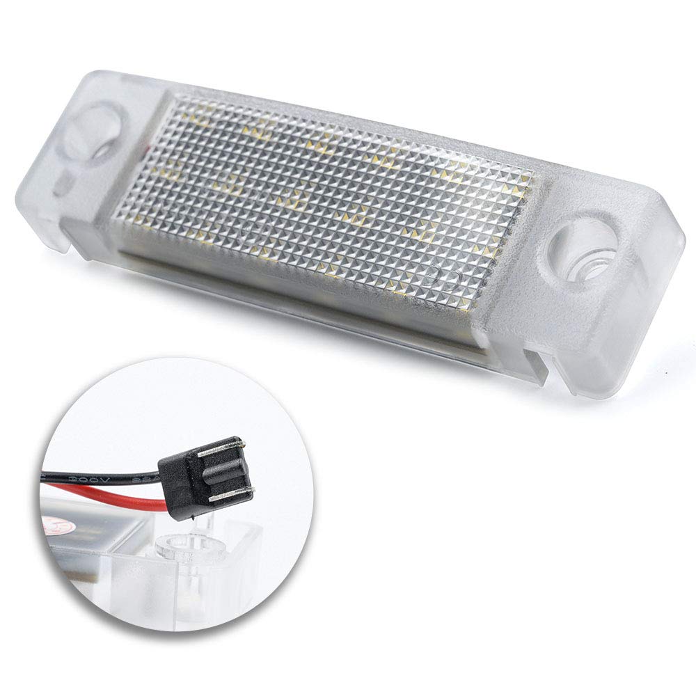 2Pcs LED License Plate Lights for Toyota 4Runner & Sequoia - Super Bright SMD Xenon White, Error-Free, Easy Installation - Perfect for Night Driving & Enhanced Vehicle Appearance