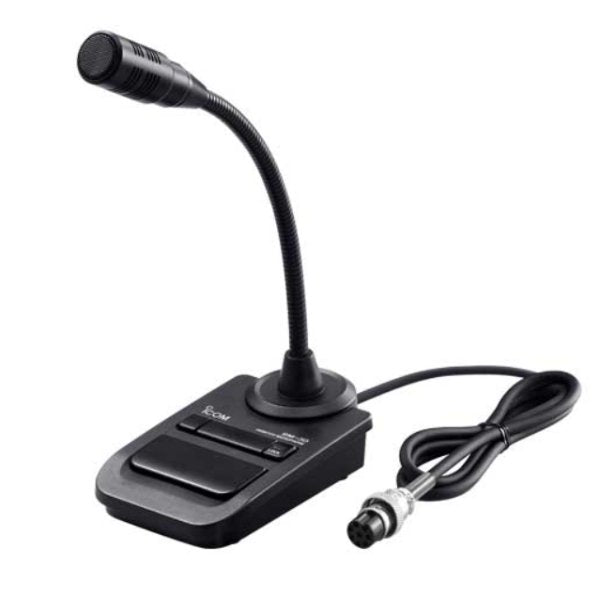 ICOM SM-30 Professional Desktop Microphone for Amateur Radio & Communication - Perfect for Ham Radio, CB, and Emergency Communication Scenarios