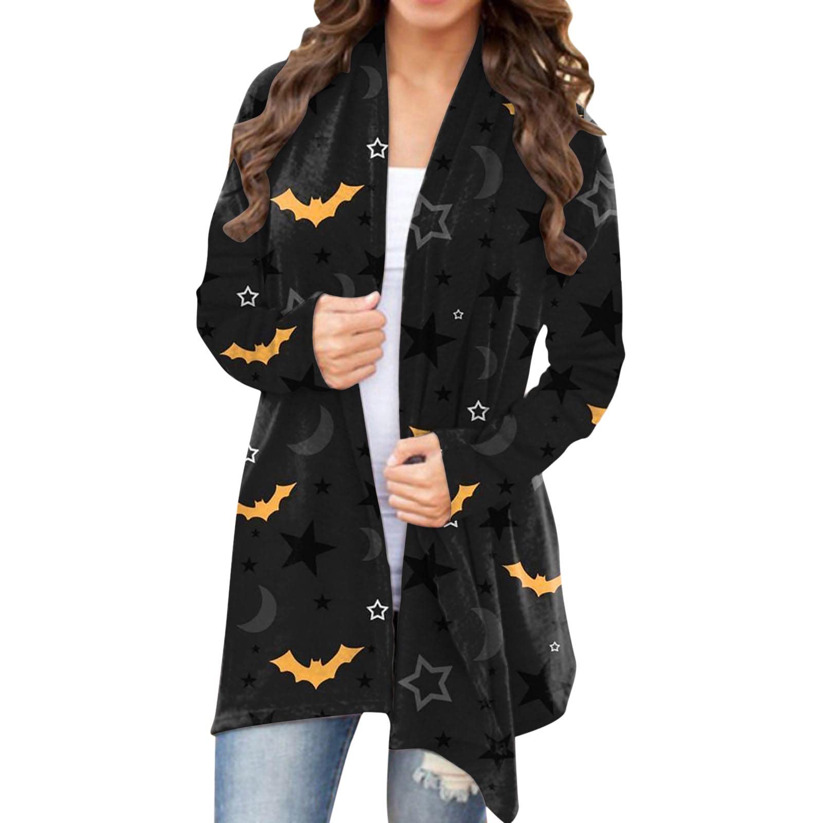 Elegant Long Cardigan for Women - Plus Size Open Front Duster Sweater with Long Sleeves | Perfect for Office Wear, Casual Outfits & Layering in Fall/Winter