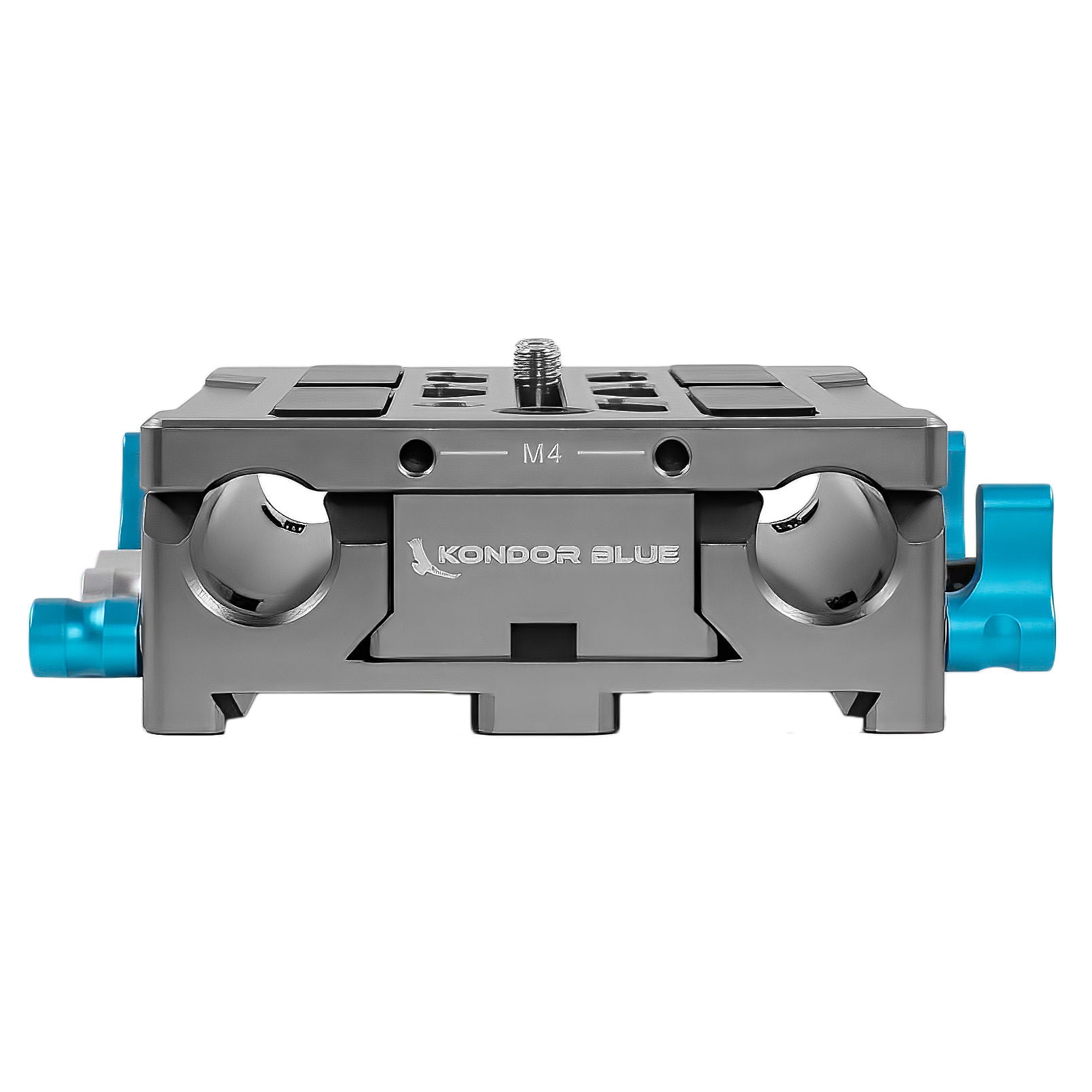 Kondor Blue Universal LWS ARRI Bridge Plate - Compatible with ARRI, RED, URSA, C70 & Sony VENICE Cameras (Space Gray) | Professional Camera Mounting Solution for Film & Video Production