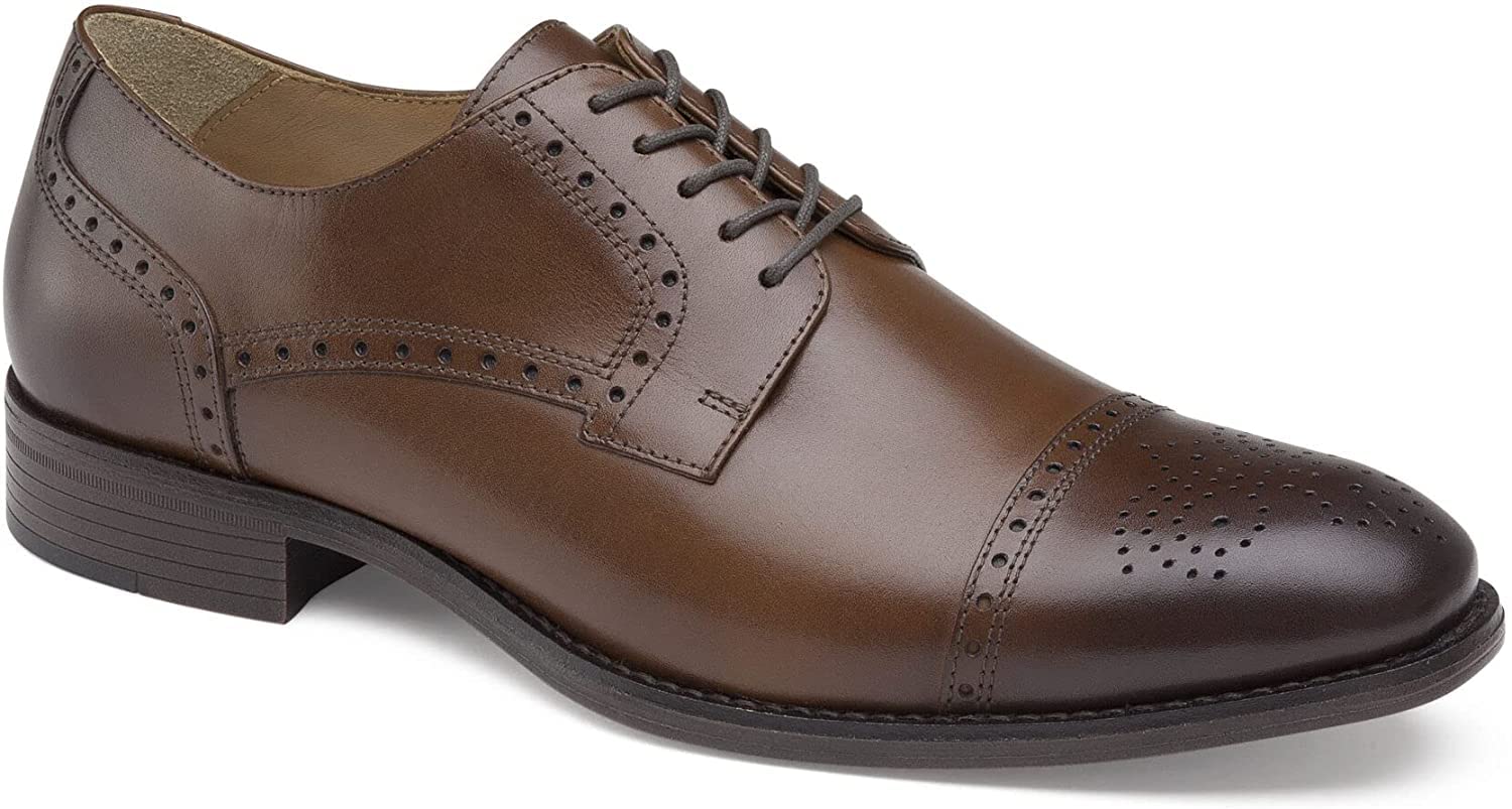 Johnston & Murphy Lewis Men's Dress Shoes - Classic Oxford Style for Business, Office & Formal Occasions