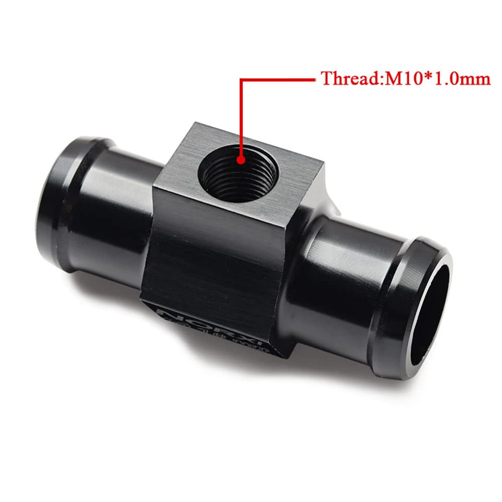 16mm Water Temperature Sensor Adapter - High Precision Thermometer Fitting for Motorcycle & Car Cooling Systems | Engine Monitoring, Performance Tuning, Radiator Hose Installation