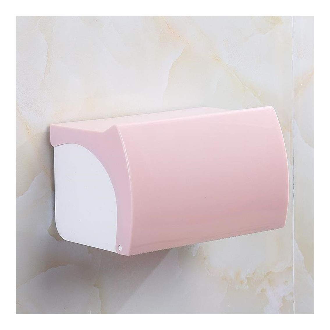 HUNOL Waterproof Paper Hand Tray - Bathroom Toilet Paper Holder & Paper Towel Dispenser for Home, Office, Kitchen | Durable WC Paper Tube Organizer for Countertop, Vanity, Laundry Room