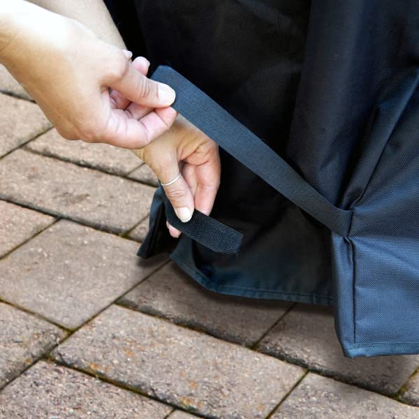 Cuisinart CGC-280 Black Griddle Cover - Protective Cover for Outdoor Grills & BBQs - Perfect for Backyard Cooking, Camping & Picnics