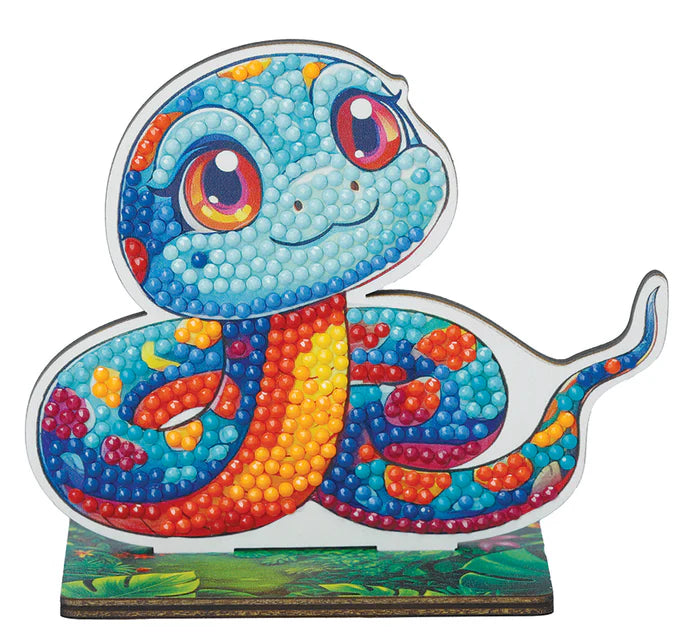 Exotic Crystal Art Buddies - Handmade Crystal Animal Figurines for Home Decor, Meditation & Gift Giving