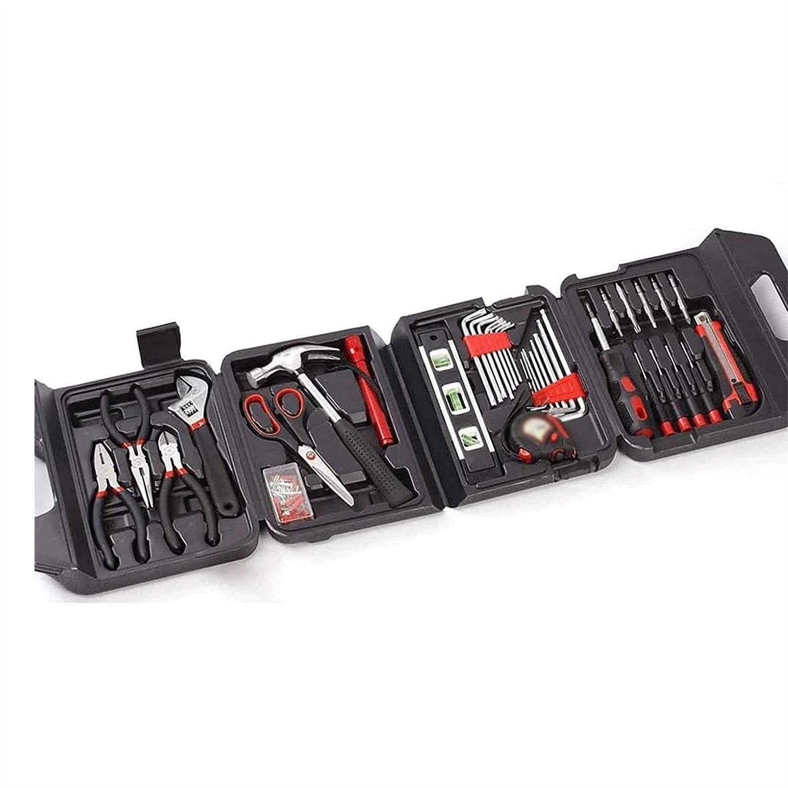 36-Piece Professional Foldable Car Repair Tool Kit Set for Home & Auto Maintenance - Essential Tools for DIY Projects, Home Improvement & Emergency Fixes