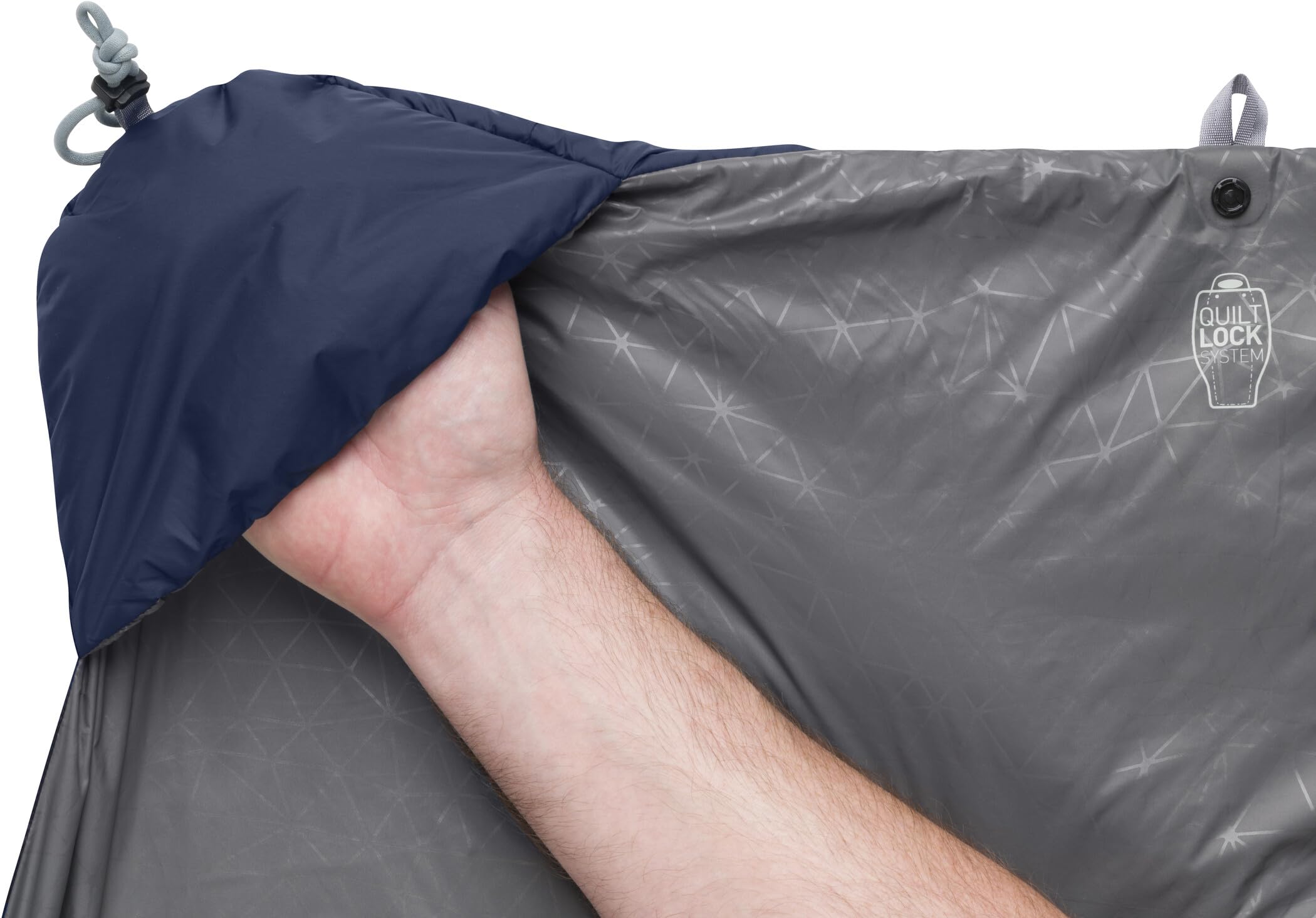 Sea to Summit Glow 50-Degree Synthetic Camping Quilt - Lightweight & Compact for Backpacking, Hiking & Outdoor Adventures