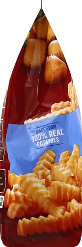Ore-Ida Crispy Crinkles French Fried Potatoes - 32 oz Bag | Frozen Potato Snacks for Family Dinners, Parties & Quick Meals