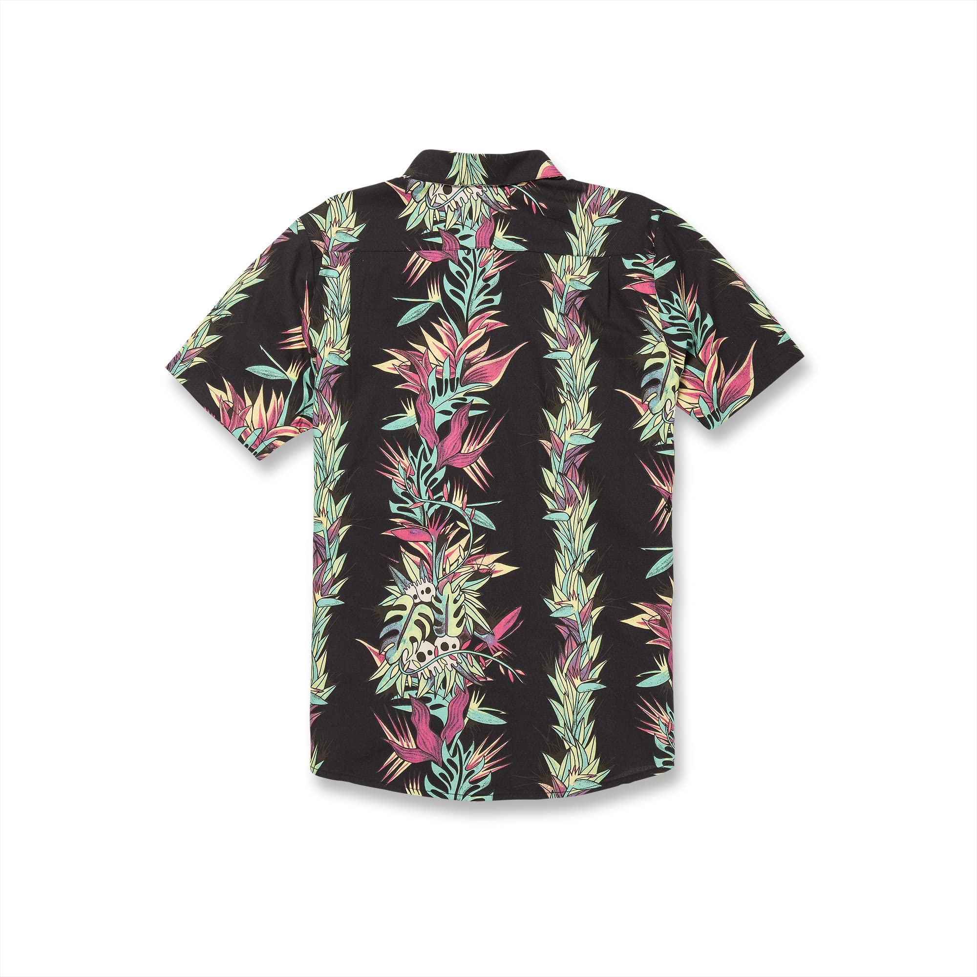 Volcom Men's Short Sleeve Button Down Shirt | Casual Summer Shirt for Beach, Party & Outdoor Activities | Comfortable Cotton Shirt with Stylish Print