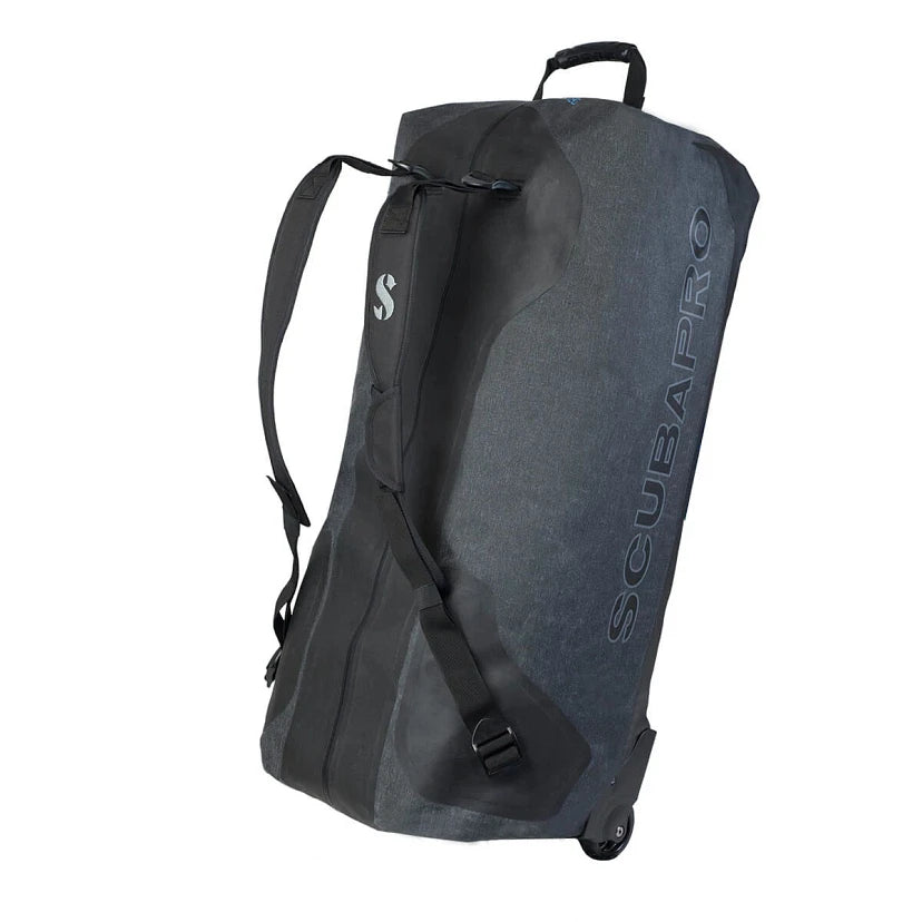 Scubapro 120L Waterproof Dry Bag Roller Backpack for Scuba Diving, Kayaking, Camping & Outdoor Adventures - Lightweight & Durable Gear for Travel & Sports