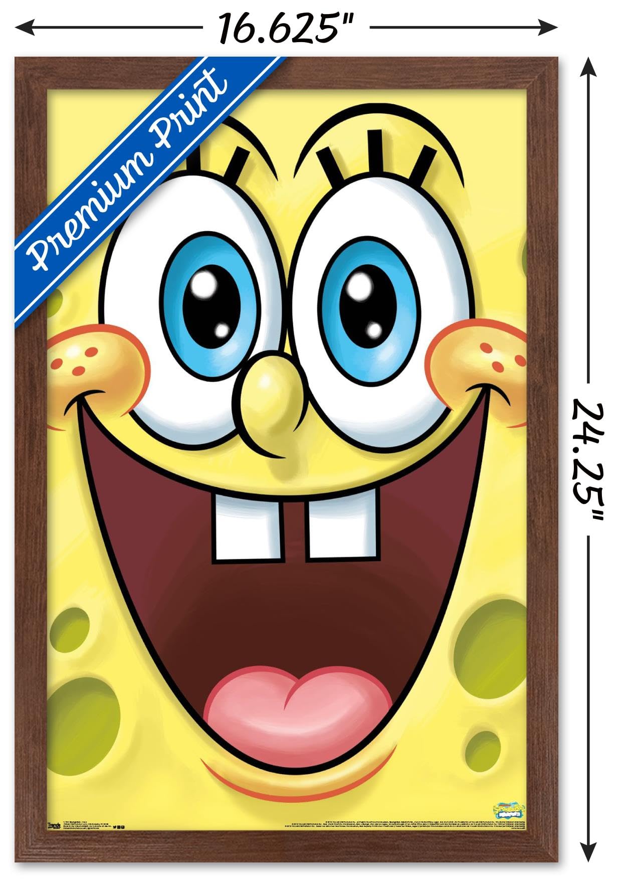Trends International Nickelodeon SpongeBob SquarePants Framed Wall Poster - 14.725