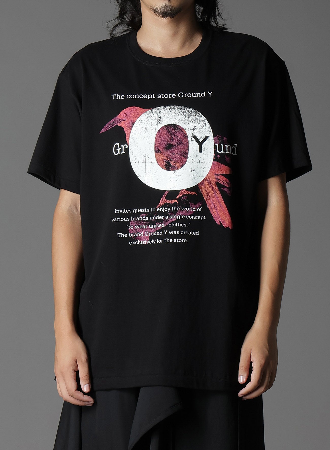 Soft Cotton Jersey Crow Print T-Shirt for Men & Women - Comfortable Casual Wear for Everyday Outfits & Street Style