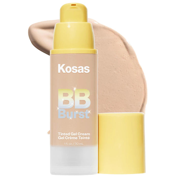 Kosas BB Burst™ Hydrating Tinted BB Cream with Copper Peptides - Lightweight, Buildable Coverage for Daily Wear & Flawless Skin | Perfect for Work, Date Night & Travel