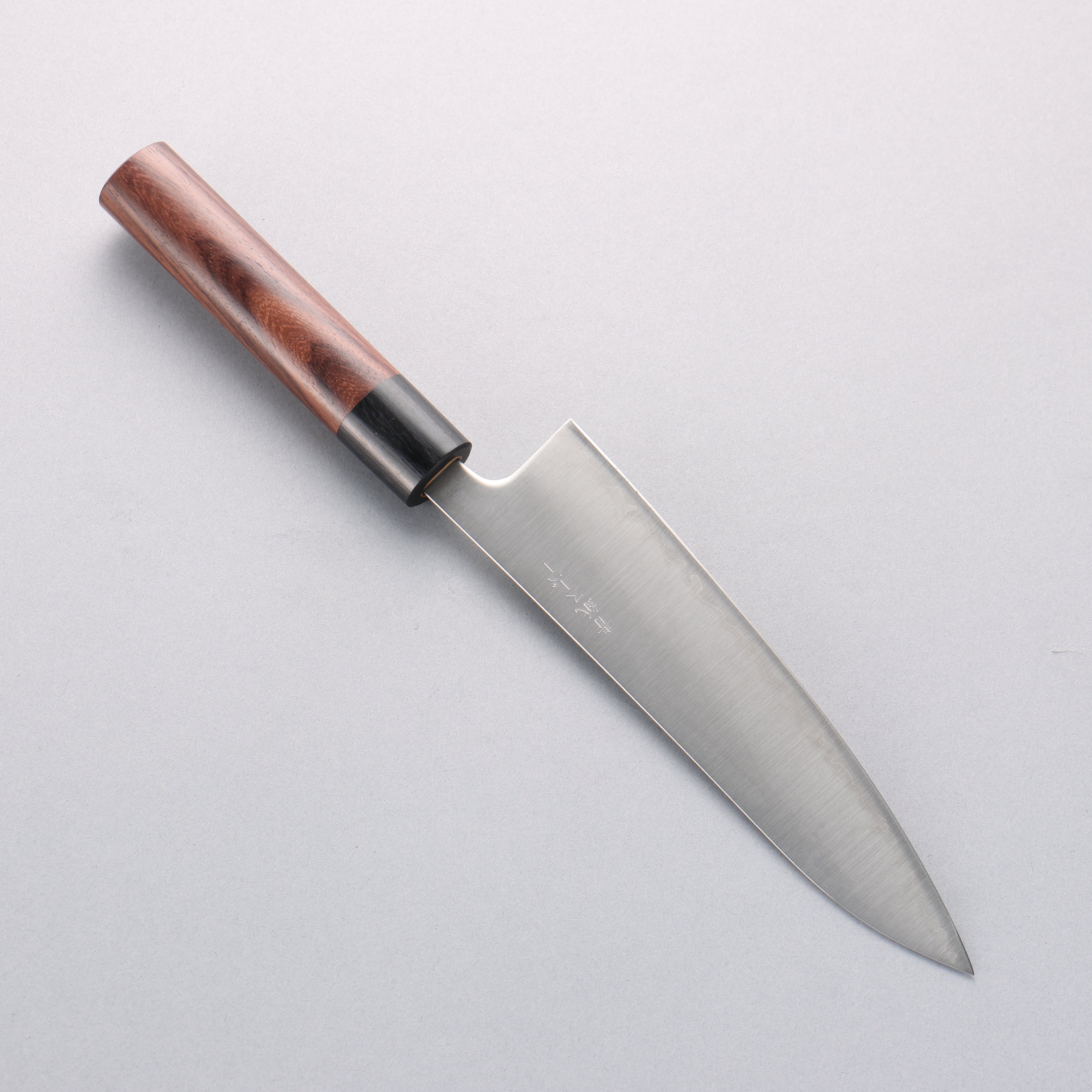 Premium Seisuke Blue Super Gyuto 180mm Japanese Chef Knife - Rosewood Handle with Black Pakka Wood Ferrule - Perfect for Sushi, Meat Slicing & Professional Kitchen Use