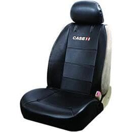 Case IH Sideless Seat Cover Set (2-Piece) - Durable Truck & Tractor Seat Protectors for Farming & Outdoor Work - Fits International Harvester Vehicles - Model 008587R01