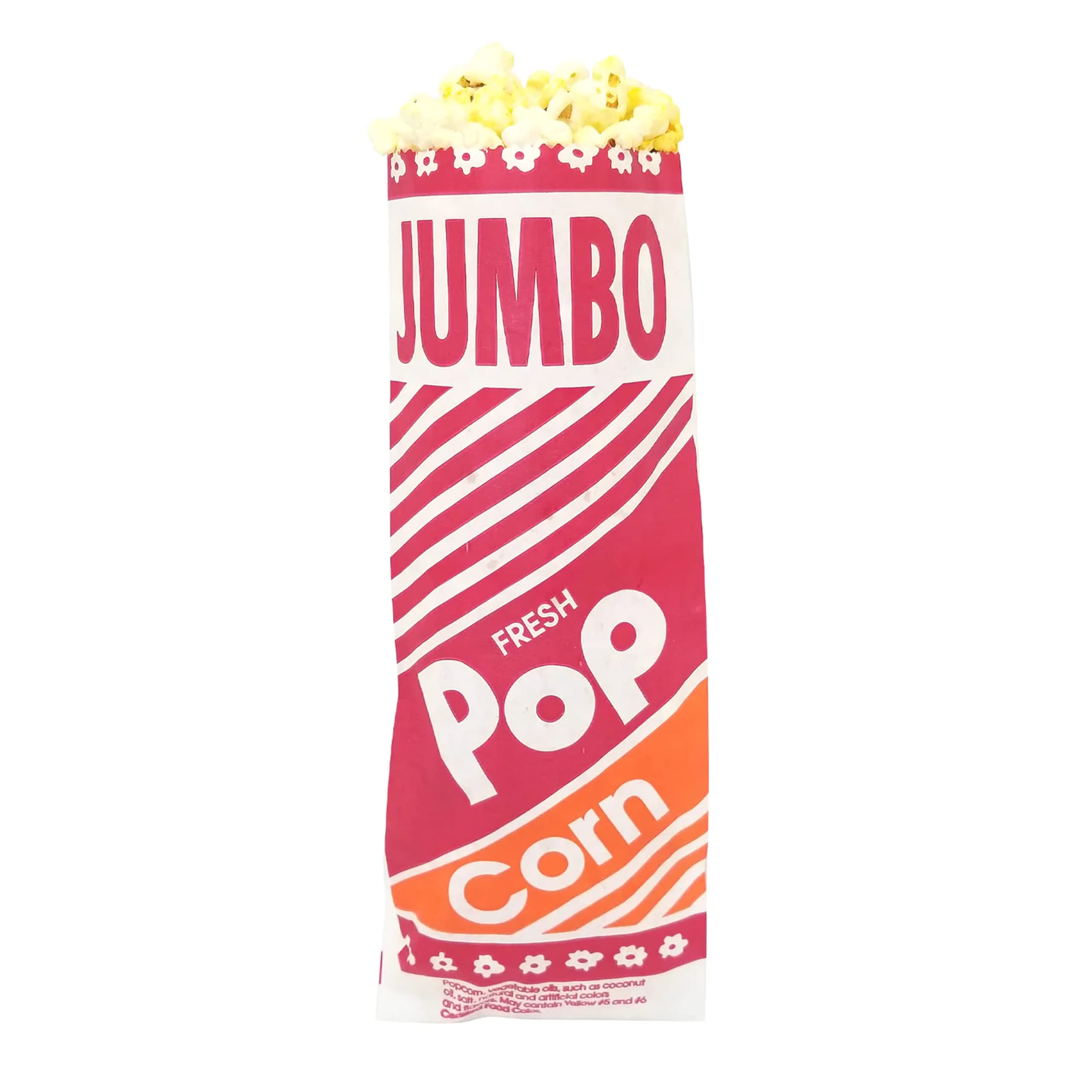 Premium 12-Inch Popcorn Supply Bags - Case of 2000 | Bulk Popcorn Packaging for Movie Theaters, Concessions & Events