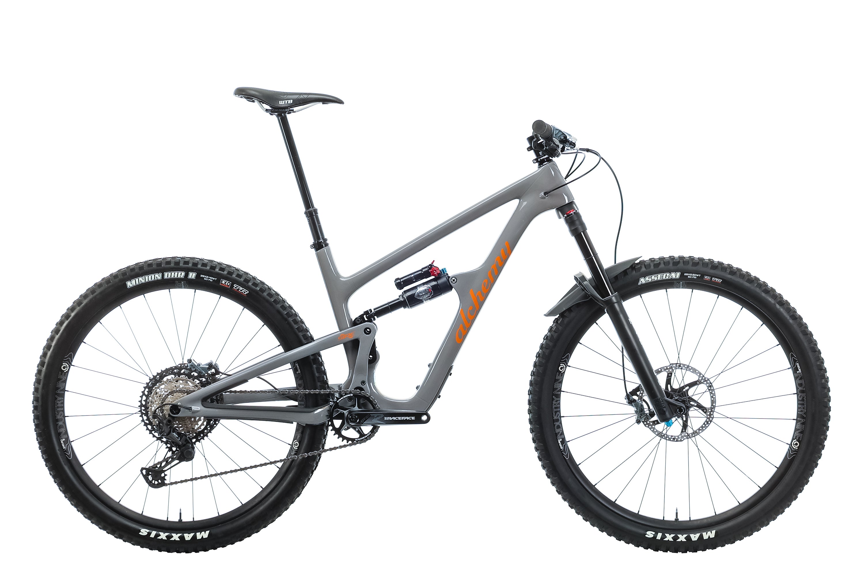 Alchemy Arktos 150 Shimano XT Full Suspension Mountain Bike 2022 - Large Frame Size | Trail Riding, Enduro & Downhill Biking for Men & Women