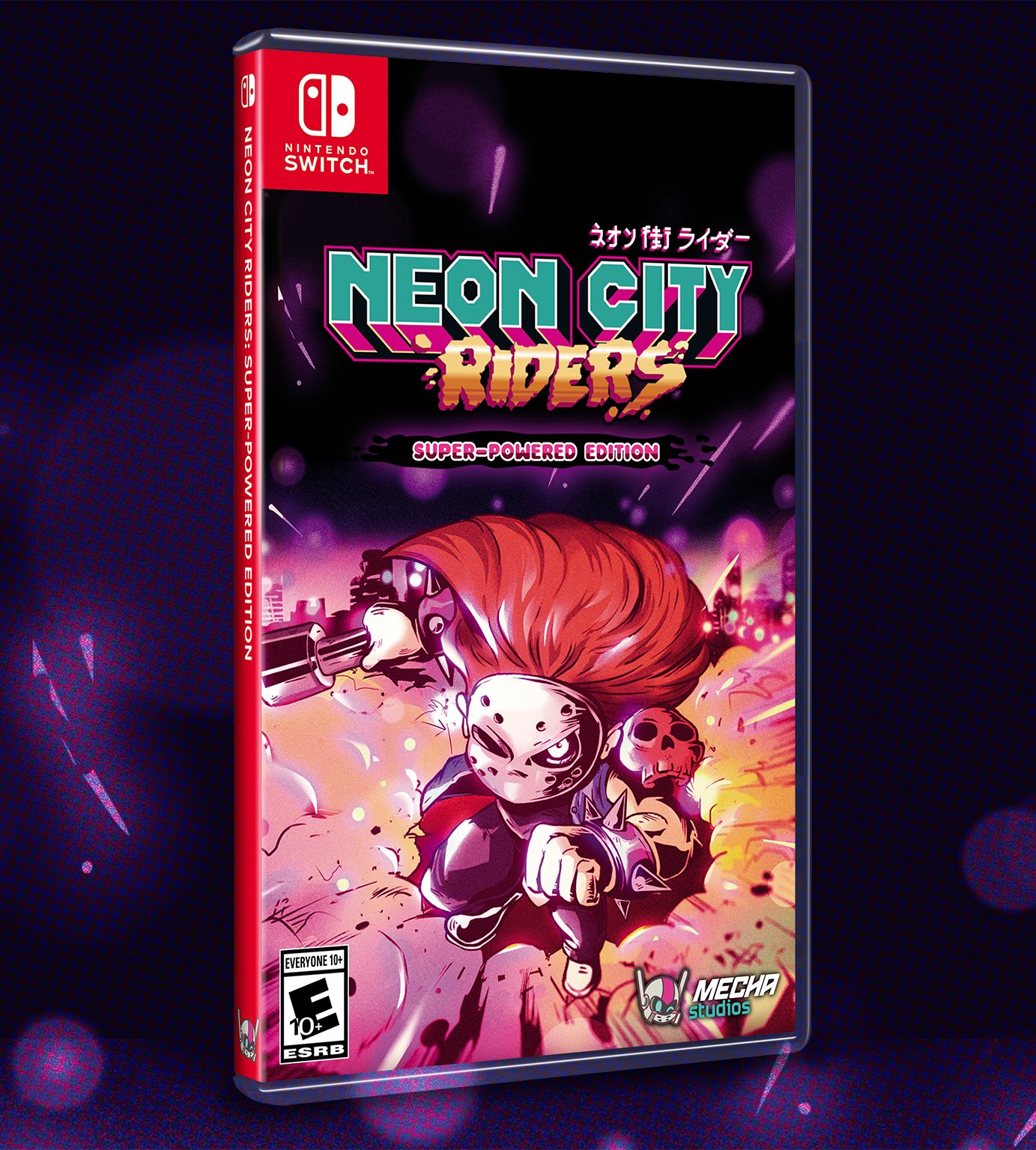 Neon City Riders for Nintendo Switch - Cyberpunk Action Adventure Game | Perfect for Single-Player & Multiplayer Gaming Sessions