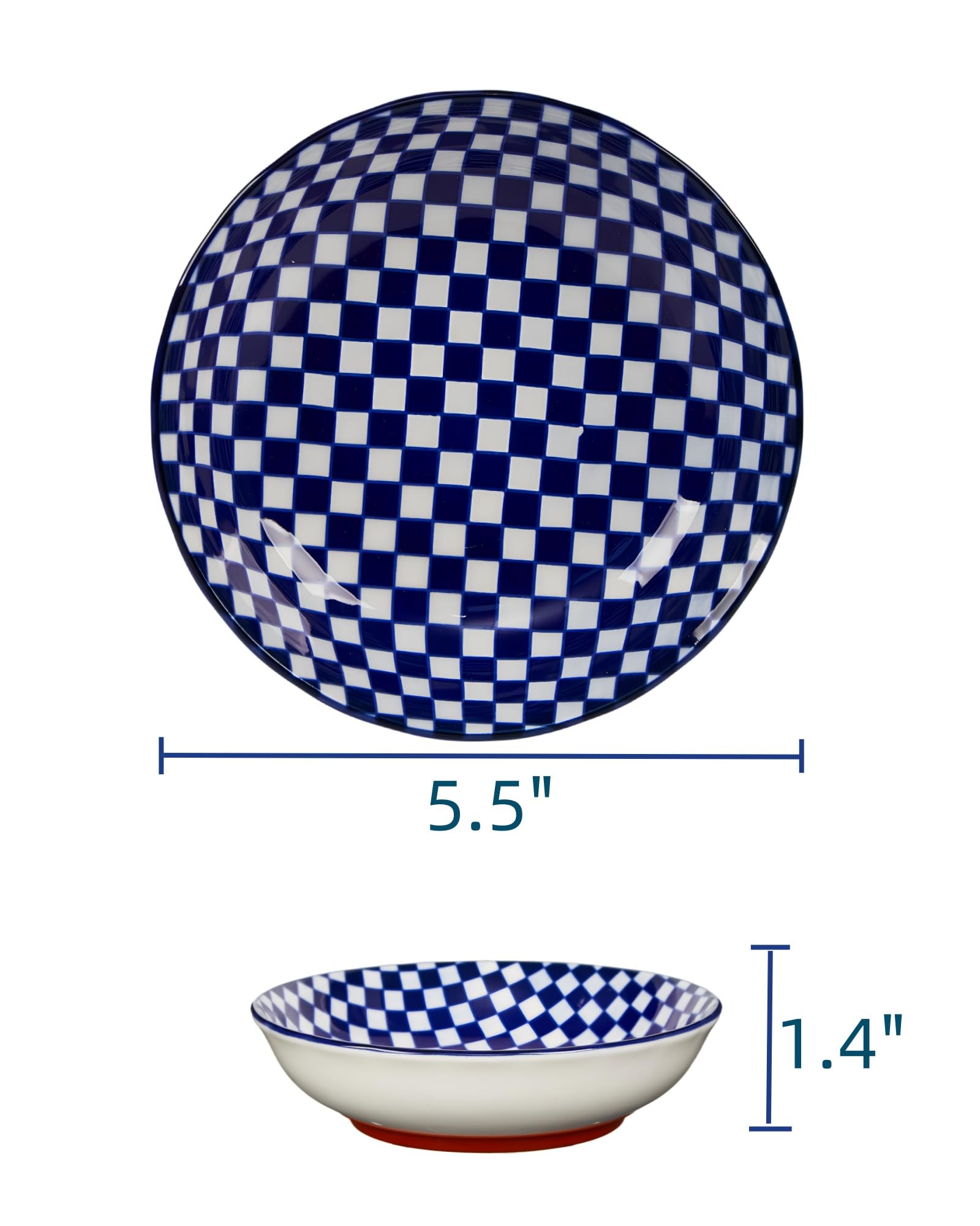 Whisker Fatigue Cat Bowl – 5.5 Inch Ceramic Cat Food Dish with Non-Slip Silicone Base, Shallow Wide Bowl for Indoor Cats, Quiet & Durable Pet Feeding Solution – Perfect for Picky Eaters & Sensitive Whiskers at Home