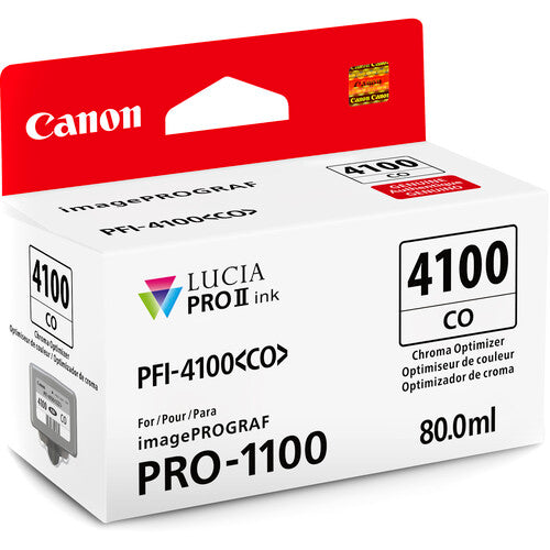 Canon PFI4100 Pigment Ink Tank (80ml) for PRO-100 Printer - High-Quality Photo Printing Ink for Professional Photographers & Artists | Ideal for Home Studio, Photography Business & Fine Art Projects