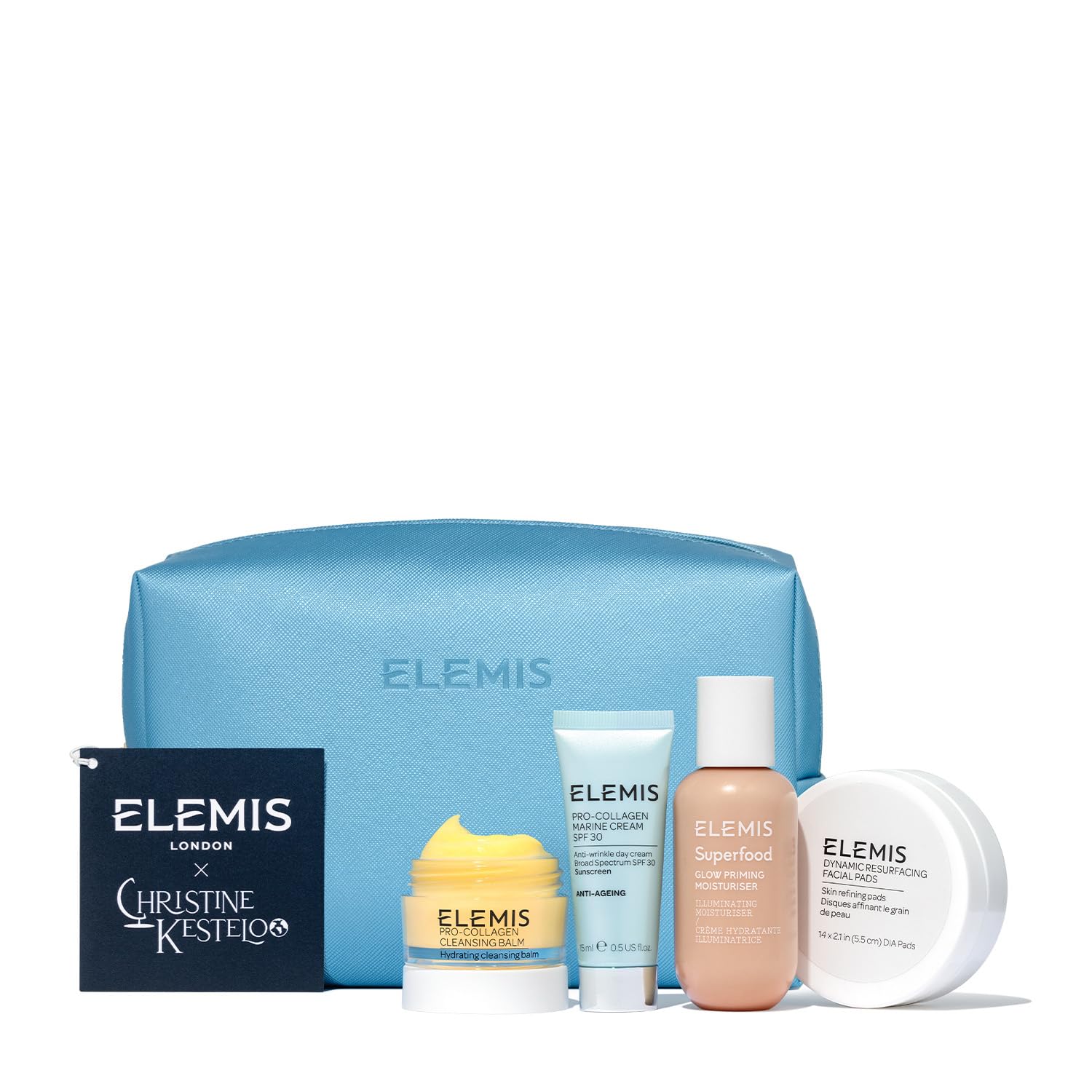 Christine’s Elemis Favorites - Amazon Exclusive Luxury Skincare Gift Set | Travel Size Skincare Essentials for Women | Perfect for Travel, Gifts & Daily Beauty Routine