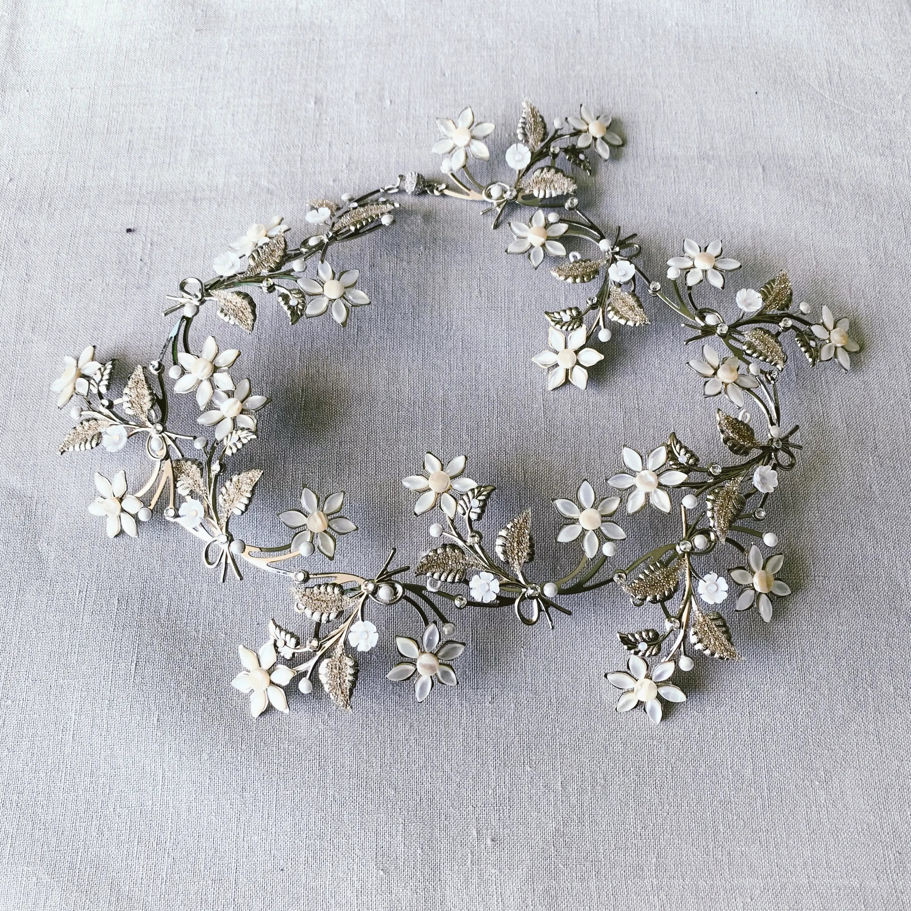 Loretta Halo Headband - Elegant Rhinestone Hair Accessory for Women & Girls | Perfect for Weddings, Parties, and Everyday Wear